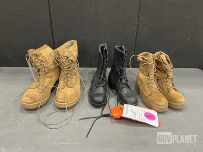(39) Pairs of Combat Boots & (1) Pair of Men's Boots