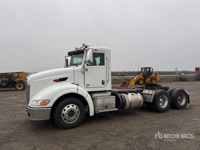 2014 Peterbilt 384 6x4 T/A Day Cab Truck Tractor