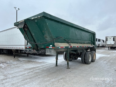 1999 Galbreath 22 ft T/A Tipping Trailer