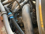 Moteur with compresseur de climatisation