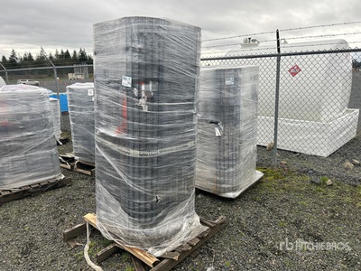 Quantity of (2) Pallets of Welded Galvanized Fence 9 rolls CNV