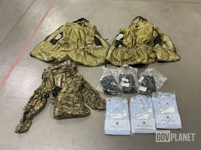 (3) Camouflage Parkas, (31) Pairs of Flyer’s Drawers & (56) Women’s Shirts