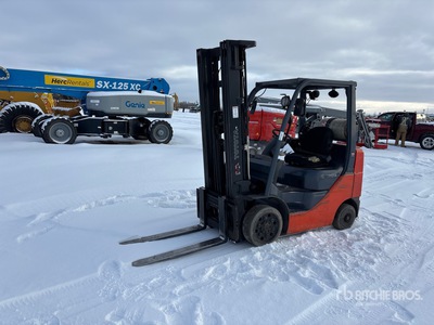 2013 Toyota 8FGCU25 3850 lb Cushion Tire Forklift