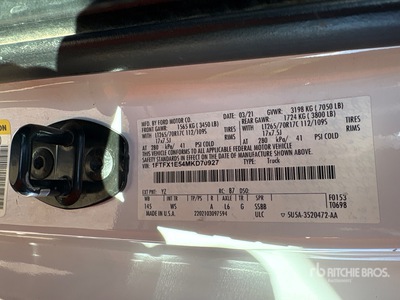 2021 Ford F-150 XL 4x4 Crew Cab Pickup