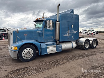 1995 Peterbilt 377 6x4 Tracteur routier couchette