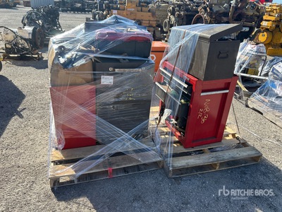 Quantity of (2) Pallets of tool boxes