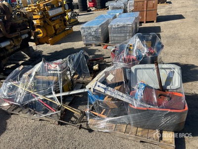 Quantity of (4) Pallets of Contractors Tools