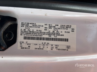 2015 Ford F-150 4x2 Extended Cab Pickup