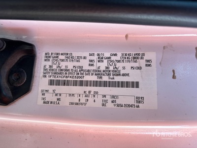 2015 Ford F-150 4x2 Extended Cab Pickup