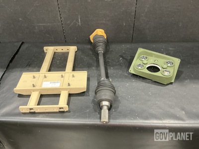(4) Axle Shafts, (1) Instrument Panel, (2) Brackets & Assorted Items