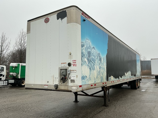 2012 Great Dane 48 ft x 102 in T/A Van Trailer