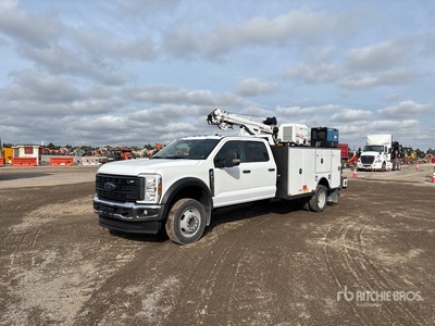 2024 Ford F-550 XL 4x4 Crew Cab Service Truck