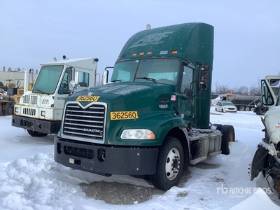 2017 Mack CXU612 4x2 S/A Day Cab Truck Tractor (Inoperable)