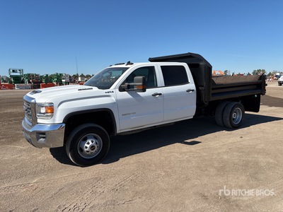 2018 Chevrolet 3500 4x4 Crew Cab ダンプトラック（S/A）
