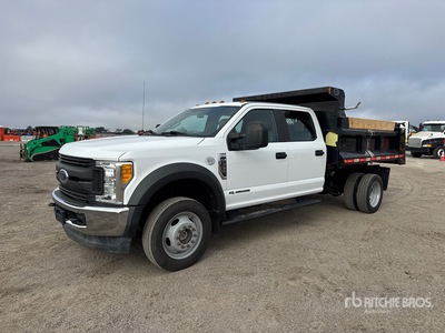 2017 Ford F-550 XL 4x4 Crew Cab Wywrotka