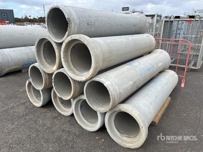 Quantity of RCPA 375 mm Concrete Stormwater Tubo