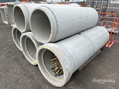 Quantity of RCPA 600 mm Concrete Stormwater Tubo