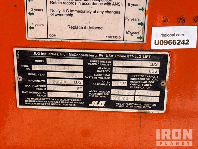 ELEVADOR TELESCóPICO 2007 JLG 400S