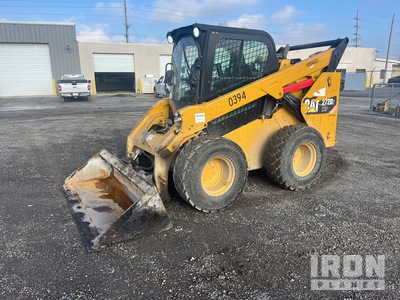 2016 Cat 272D2XHP Two-Speed Chargeuse à direction à glissement