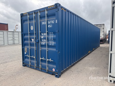 2025 40 ft High Cube Conteneur de stockage