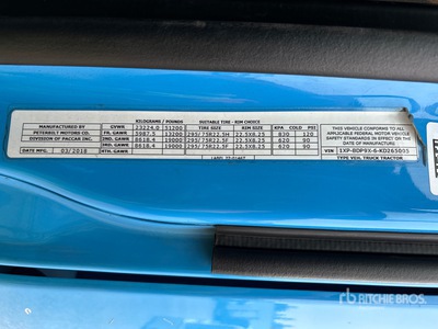2019 Peterbilt 579 Cabeza Tractora Cabina Dormitorio