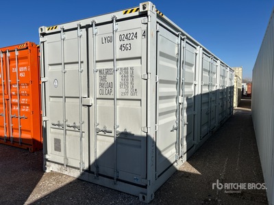 2026 40 ft High Cube Multi-Door Storage Container