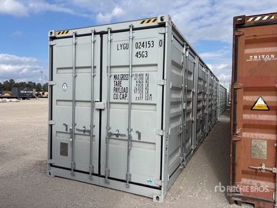 2026 40 ft High Cube Multi-Door Storage Container