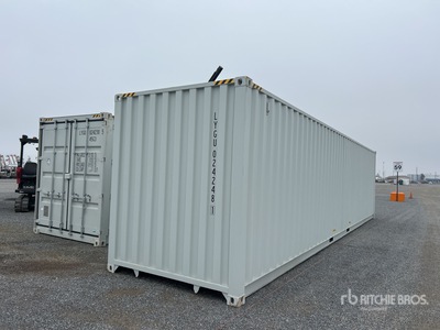 2026 40 ft High Cube Multi-Door Storage Container
