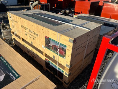 2026 KJ K2545G 25 ft x 46 ft Metal Garage Bâtiment d'entreposage (Unused)