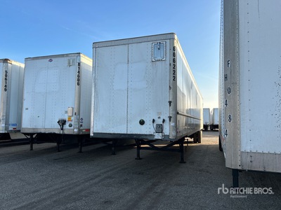 2016 Vanguard 53 ft x 102 in T/A Van Trailer