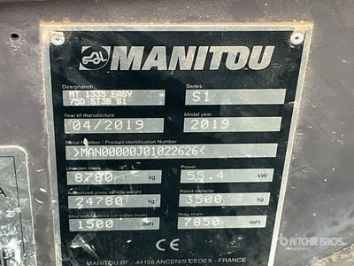 2019 Manitou MT1440 Telehandler