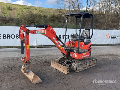 2019 Kubota u17-3a Mini escavatore