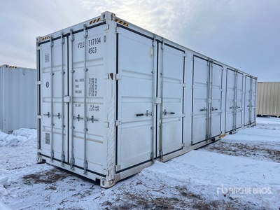 2024 40 ft High Cube Multi-Door Conteneur de stockage