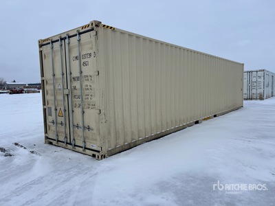2025 40 ft High Cube Storage Container
