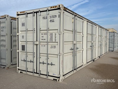 2025 40 ft High Cube Multi-Door Storage Container