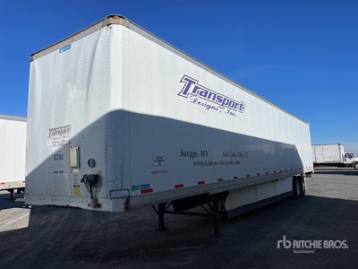 2008 Stoughton AVXW-535T-S-C-AR 53 ft x 102 in T/A Rimorchio furgonato