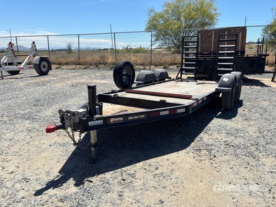 2018 MMDI 614SLTD 14 ft T/A Remolque Portamaquinaria