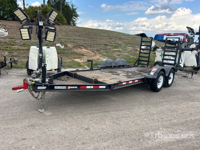 2019 MMDI 614SLTD 7376 lb 14 ft T/A Rimorchio per attrezzatura