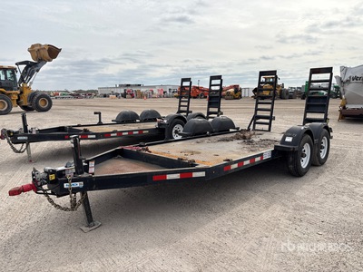 2021 MMDI 614SLTD 14 ft T/A Equipment Trailer