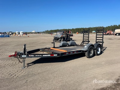 2019 MMDI 614SLTD 7376 lb 14 ft T/A Equipment Trailer