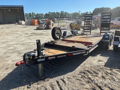 2019 MMDI 614SLTD 14 ft T/A Equipment Trailer