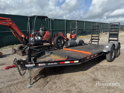2019 MMDI 614SLTD 14 ft T/A Equipment Trailer