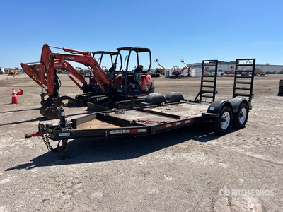 2019 MMDI 614SLTD 7376 lb 14 ft T/A Equipment Trailer