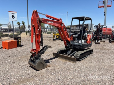 2019 Kubota KX71-3S4R1 Mini Excavator