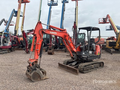 2019 Kubota KX71-3S4R1 Mini pelle hydraulique