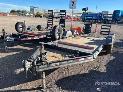 2018 MMDI 614SLTD 14 ft T/A Equipment Trailer