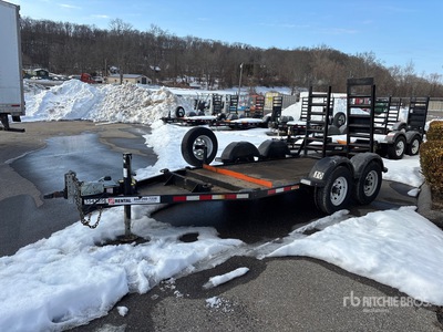 2021 MMDI 510RCMPH 10 ft T/A Remolque Portamaquinaria