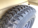Trailer Chassis with Tire Condition