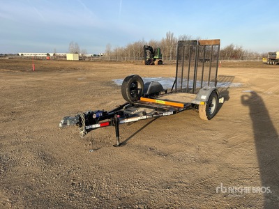 2020 Snake River 4X7 7 ft S/A Equipment Trailer