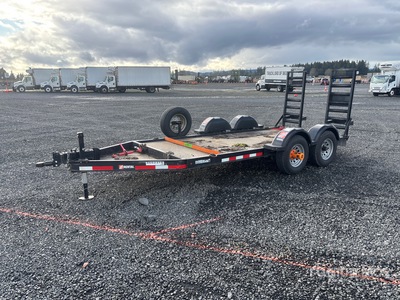 2019 Snake River 6X14 14 ft T/A Remolque Portamaquinaria